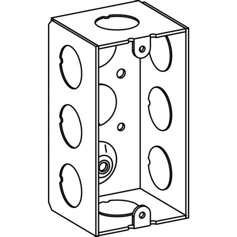 electrical handy box sizes|single gang box dimensions standard.